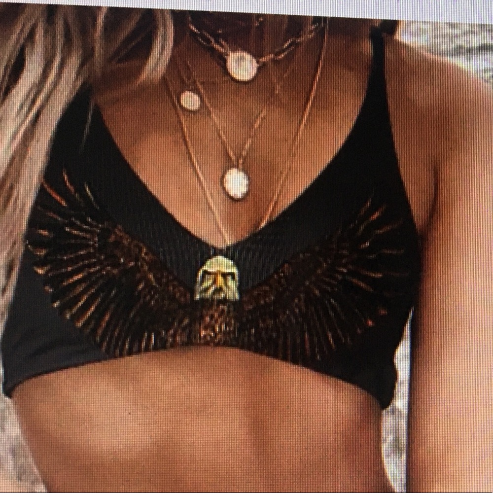 Eagle bikini top